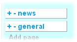 page categories