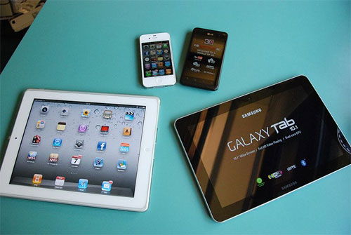 mobile devices - photo by HLundgaard from Wikimedia Commons